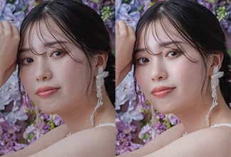 最新レタッチ体験